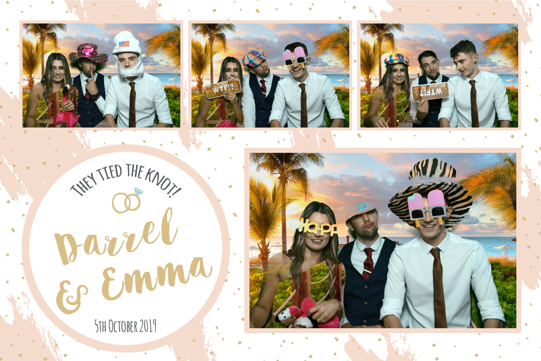 Darrel and Emma | View more photos from the event at gallery.blissbooth.co.uk/u/BlissBooth/Darrel-and-Emma
